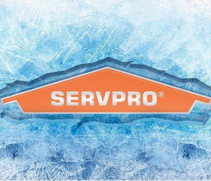 SERVPRO logo with snowflakes